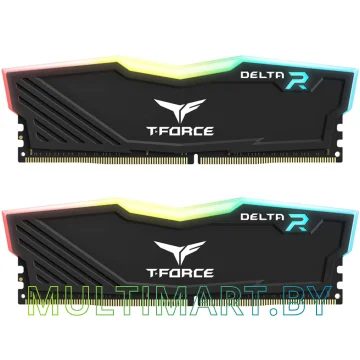 Оперативная память Team T-Force Delta RGB 2x8GB DDR4 PC4-28800 (TF3D416G3600HC18JDC01)